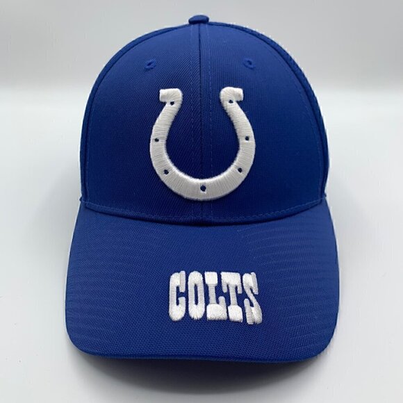 Indianapolis Colts NFL Team Apparel Adjustable Strapback Hat - Picture 2 of 5